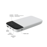Внешний аккумулятор Bplanner Power 3 ST, софт-тач, 10000 mAh (Оранжевый)
