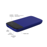 Внешний аккумулятор Bplanner Power 3 ST, софт-тач, 10000 mAh (Оранжевый)