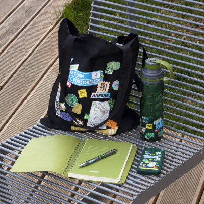 Внешний аккумулятор с подсветкой Старлайт Плюс PB (Starlight Plus PB) 10000 mAh, зеленый