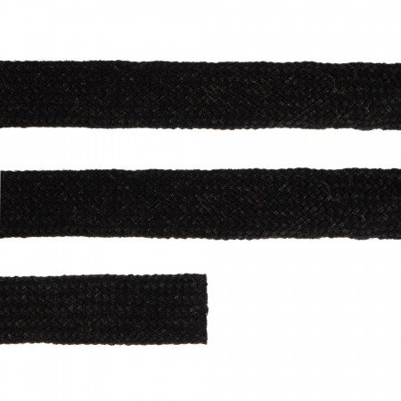 Плоский шнур Cord XL, черный, 200 см