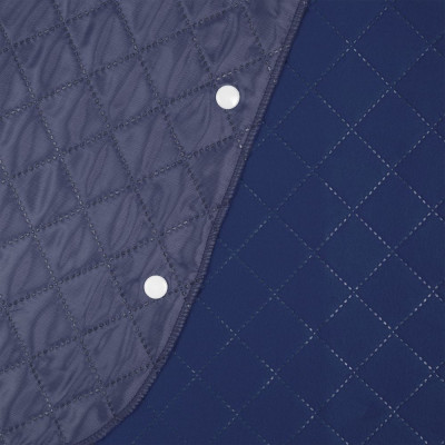 Плед-пончо для пикника SnapCoat, синий