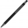 Ручка шариковая Atento Soft Touch Stylus со стилусом, черная