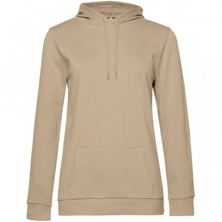 Толстовка с капюшоном женская Hoodie, бежевая
