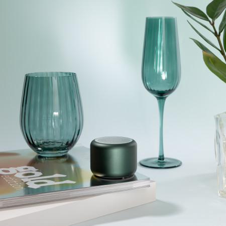 Беспроводная колонка Пэшн (Passion) 80dB 600 mAh (Bluetooth 5.0), зеленая