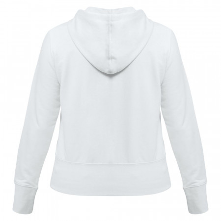 Толстовка женская Hooded Full Zip белая