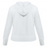 Толстовка женская Hooded Full Zip белая