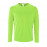 Футболка с длинным рукавом Sporty LSL Men, неоново-зеленая