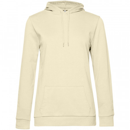 Толстовка с капюшоном женская Hoodie, светло-желтая