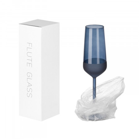 Подарочный набор 2 бокала для шампанского Сапфир (Sapphire) в большом подарочном пакете