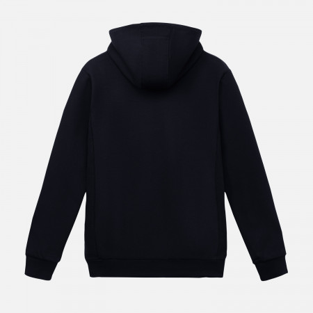 Толстовка на молнии с капюшоном Матео (Mateo) темно-синяя