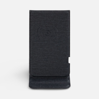 Подставка для смартфона с беспроводной зарядкой Kickstand, серая